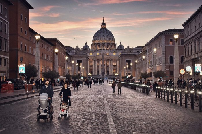 Рим - центр города: Ватикан