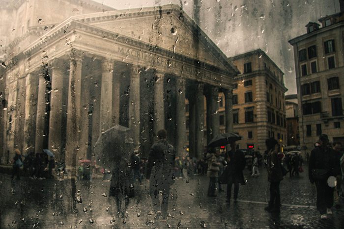 Зябкие дождливые дни в Риме