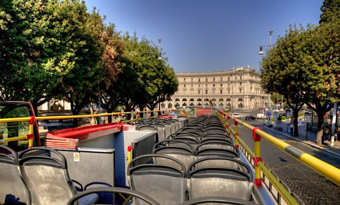 Автобусная экскурсия по Риму: вид на город