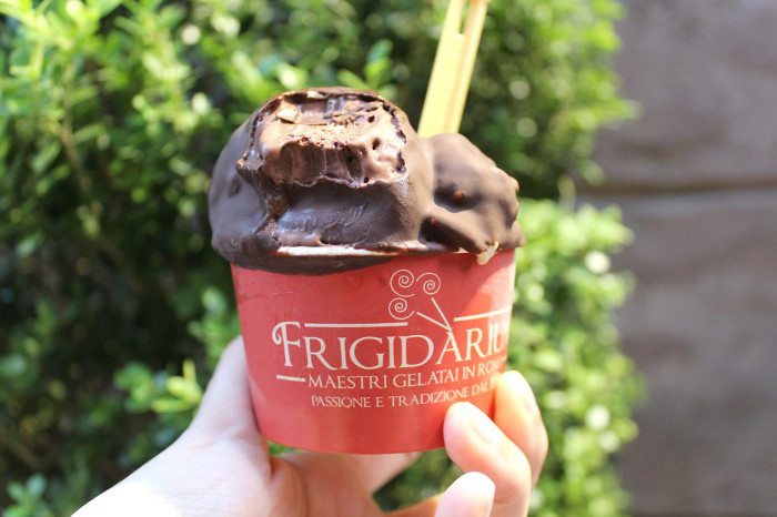 Мороженое в Риме: Frigidarium