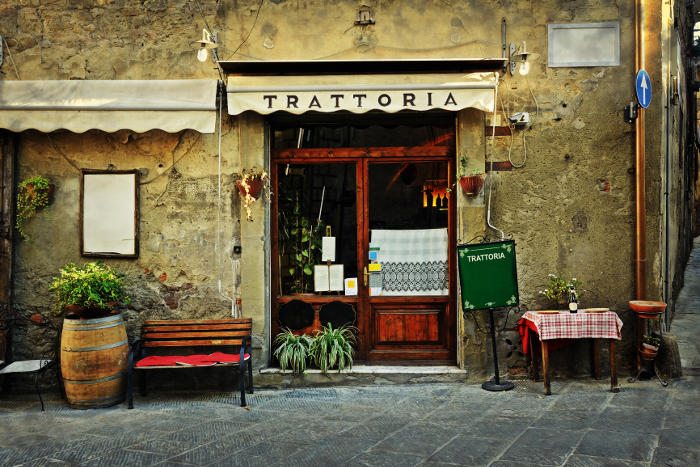 Цены в Риме: Trattoria в Риме