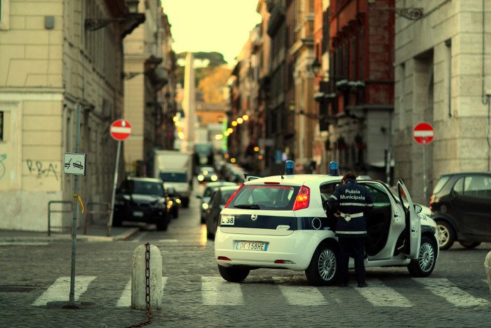 Полиция в Риме