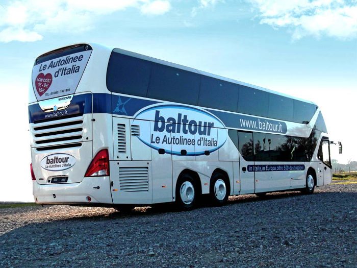 Автобусы компании Baltour