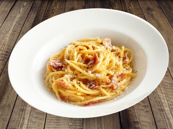 Кухня Рима: «Spaghetti alla carbonara»