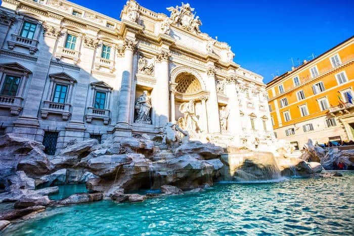 Поездка в Рим: Fontana di Trevi