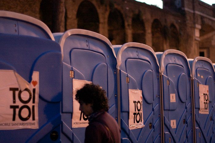 Общественные туалеты итальянской столицы