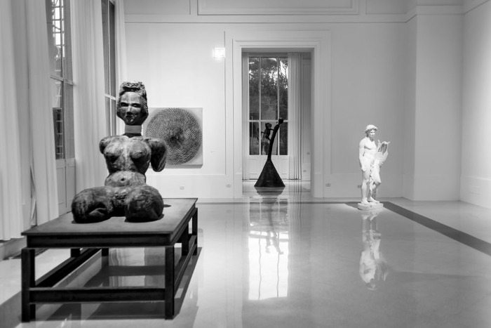 Экспонаты Национальной галереи современного искусства в Риме