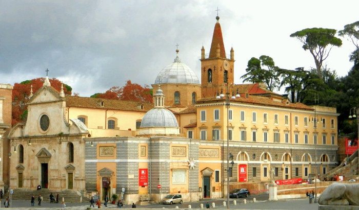 Санта Мария дель Пополо: базилика - сокровище