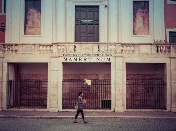 Мамертинская тюрьма в Риме