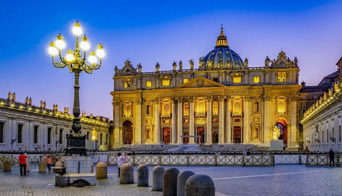 Достопримечательности в Риме: Собор Святого Петра