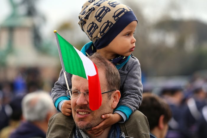 Итальянцы трепетно относятся к детям