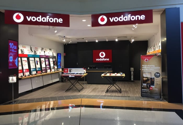 Мобильная связь в Риме: Vodafone