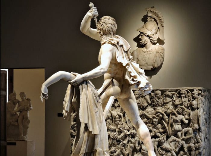 Скульптуры Древнего Рима: «Самоубийство Галата»