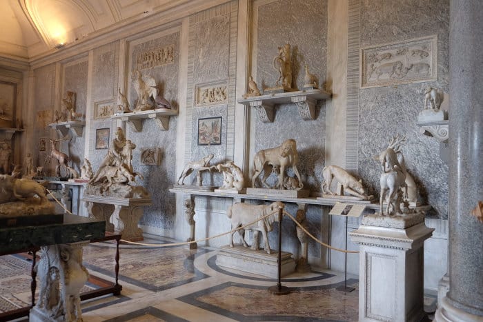 Скульптуры Древнего Рима: Музей Пио–Клементино