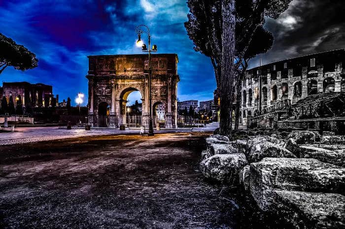 Маршрут в Риме: арки, стены и башни