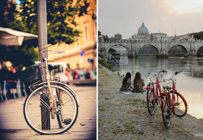 Аренда велосипедов в Риме: где и по каким правилам