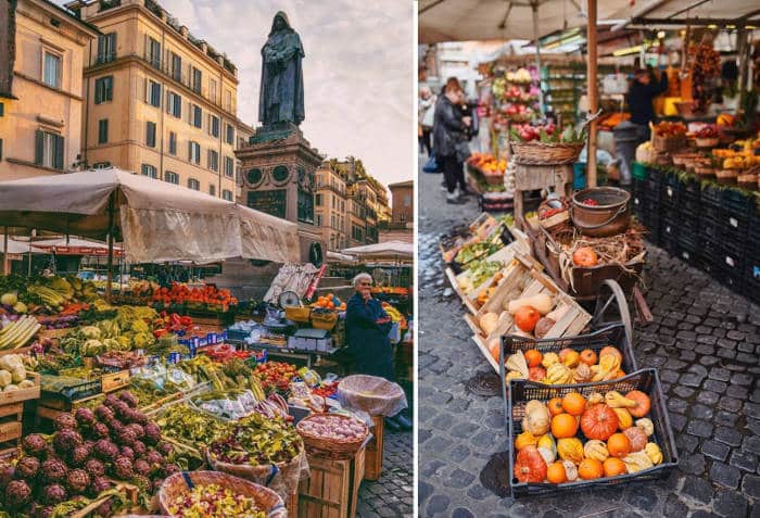 Римские рынки: куда отправиться за продуктами