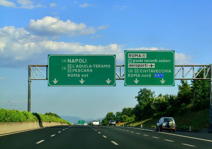 Рим-Сицилия: как добраться на машине