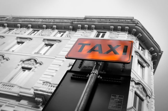 Стоянка такси в Риме